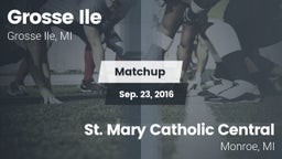 Matchup: Grosse Ile vs. St. Mary Catholic Central  2016