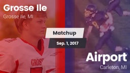 Matchup: Grosse Ile vs. Airport  2017