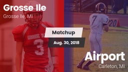 Matchup: Grosse Ile vs. Airport  2018