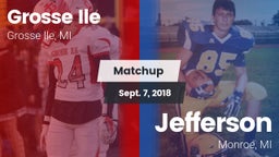 Matchup: Grosse Ile vs. Jefferson  2018