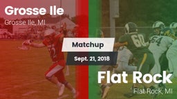 Matchup: Grosse Ile vs. Flat Rock  2018
