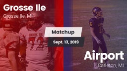 Matchup: Grosse Ile vs. Airport  2019