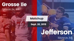 Matchup: Grosse Ile vs. Jefferson  2019