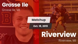 Matchup: Grosse Ile vs. Riverview  2019