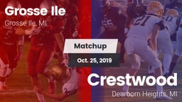 Matchup: Grosse Ile vs. Crestwood  2019