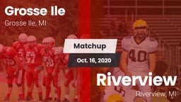 Matchup: Grosse Ile vs. Riverview  2020