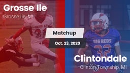 Matchup: Grosse Ile vs. Clintondale  2020
