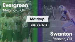 Matchup: Evergreen vs. Swanton  2016