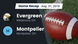 Recap: Evergreen  vs. Montpelier  2018