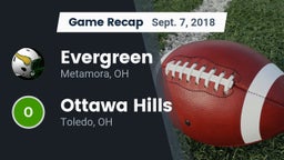 Recap: Evergreen  vs. Ottawa Hills  2018