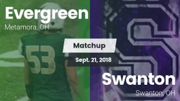 Matchup: Evergreen vs. Swanton  2018
