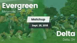 Matchup: Evergreen vs. Delta  2018