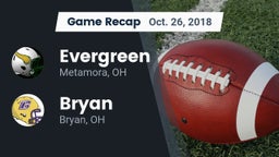Recap: Evergreen  vs. Bryan  2018