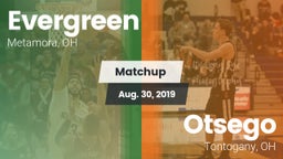 Matchup: Evergreen vs. Otsego  2019