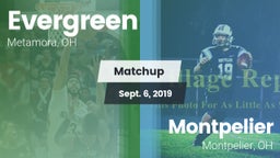 Matchup: Evergreen vs. Montpelier  2019