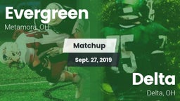 Matchup: Evergreen vs. Delta  2019