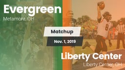 Matchup: Evergreen vs. Liberty Center  2019