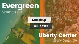Matchup: Evergreen vs. Liberty Center  2020