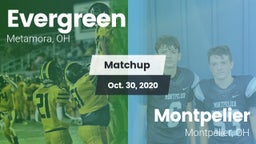 Matchup: Evergreen vs. Montpelier  2020
