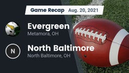 Recap: Evergreen  vs. North Baltimore  2021