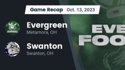 Recap: Evergreen  vs. Swanton  2023