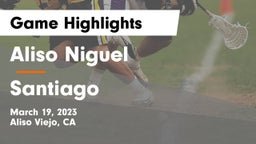 Aliso Niguel  vs Santiago  Game Highlights - March 19, 2023