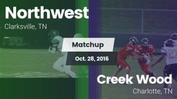 Matchup: Northwest vs. Creek Wood  2016