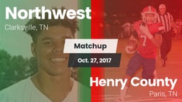 Matchup: Northwest vs. Henry County  2017