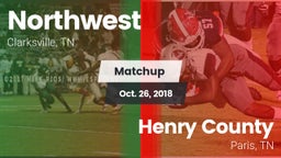Matchup: Northwest vs. Henry County  2018