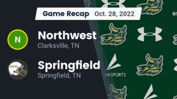 Recap: Northwest  vs. Springfield  2022