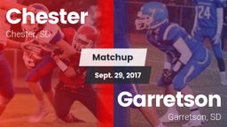 Matchup: Chester vs. Garretson  2017
