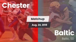 Matchup: Chester vs. Baltic  2018