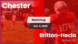 Matchup: Chester vs. Britton-Hecla  2020