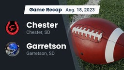 Recap: Chester  vs. Garretson  2023