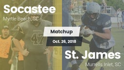 Matchup: Socastee  vs. St. James  2018