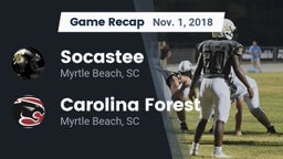 Recap: Socastee  vs. Carolina Forest  2018