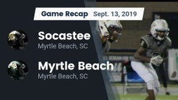 Recap: Socastee  vs. Myrtle Beach  2019