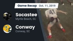 Recap: Socastee  vs. Conway  2019