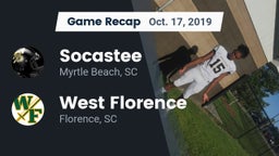 Recap: Socastee  vs. West Florence  2019