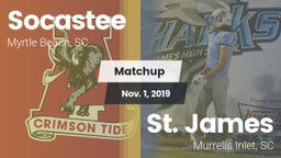 Matchup: Socastee  vs. St. James  2019