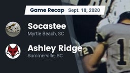 Recap: Socastee  vs. Ashley Ridge  2020