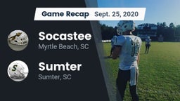 Recap: Socastee  vs. Sumter  2020