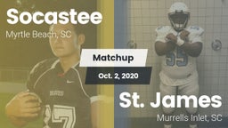 Matchup: Socastee  vs. St. James  2020