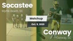 Matchup: Socastee  vs. Conway  2020