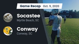Recap: Socastee  vs. Conway  2020