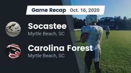 Recap: Socastee  vs. Carolina Forest  2020