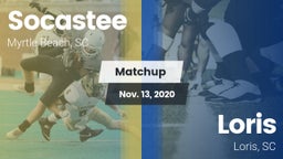 Matchup: Socastee  vs. Loris  2020