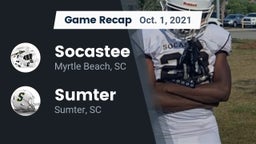 Recap: Socastee  vs. Sumter  2021