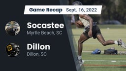 Recap: Socastee  vs. Dillon  2022