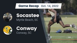 Recap: Socastee  vs. Conway  2022